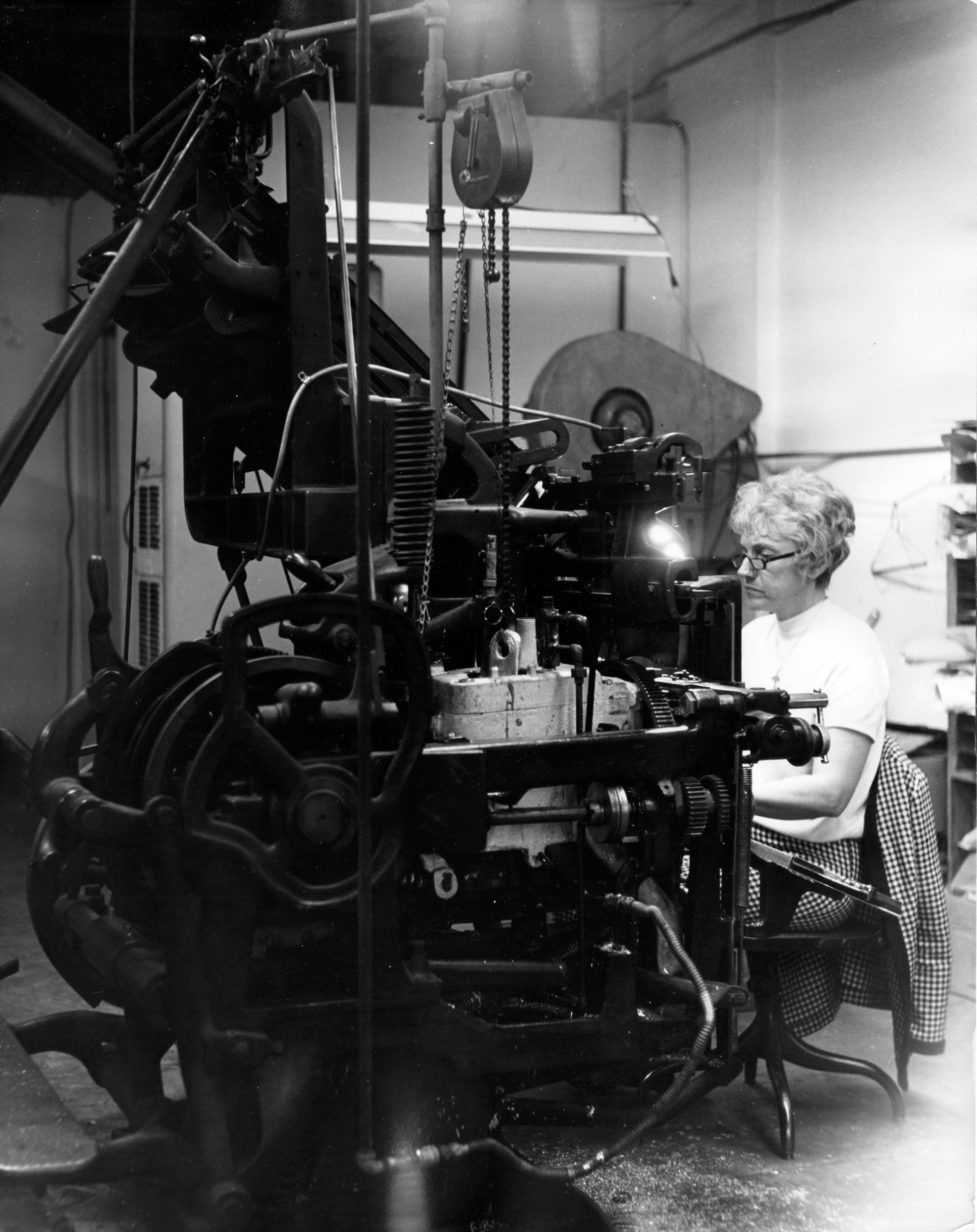 Linotype machine